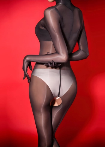 Bodystocking Charmzi Black Diamond Catsuit na całe ciało